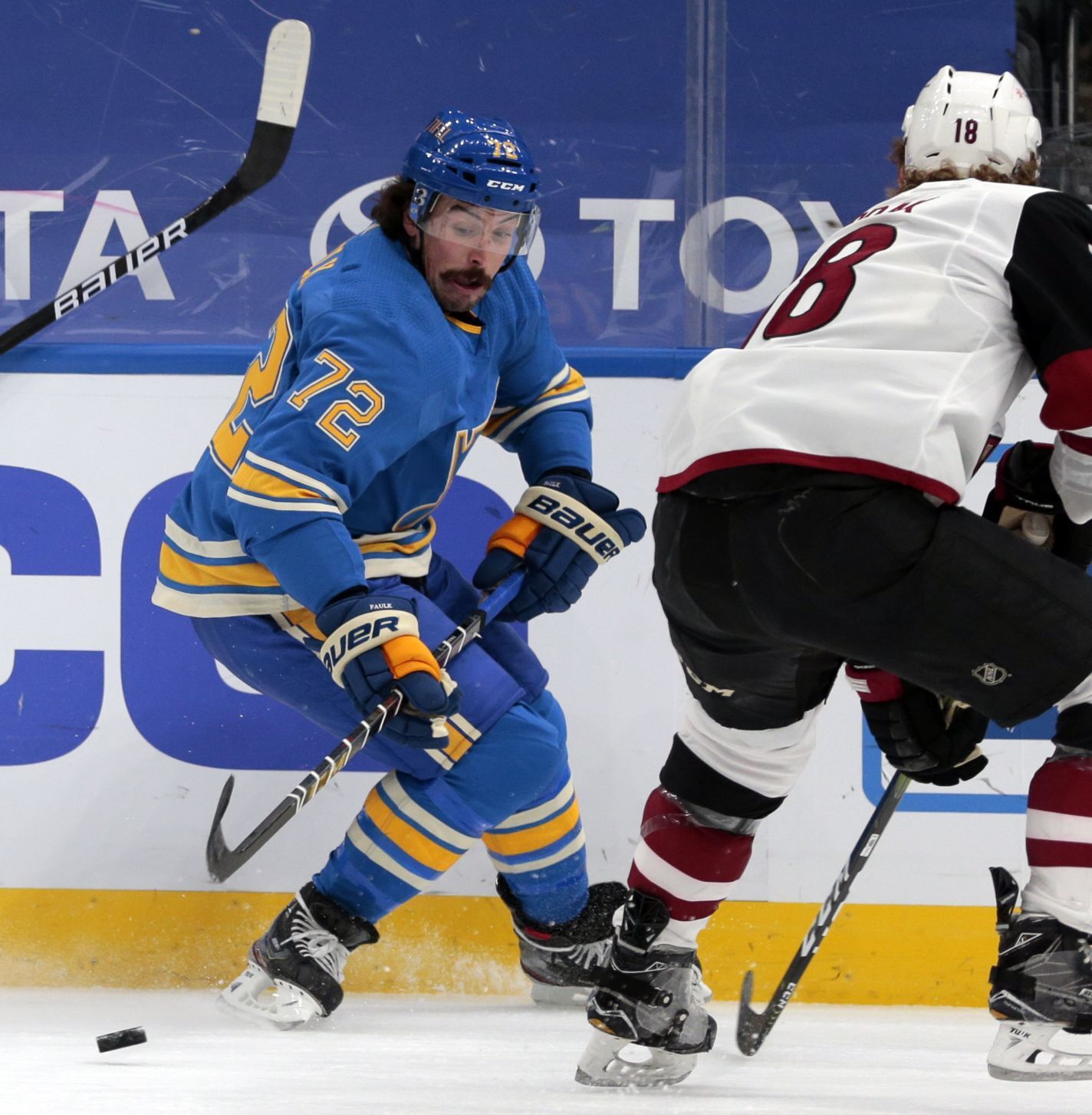 Blues host Coyotes at Enterprise